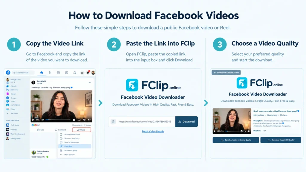 How to Download Facebook Videos and Reels in HD Quality 